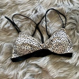 Victoria's Secret Strappy Leopard Bralette